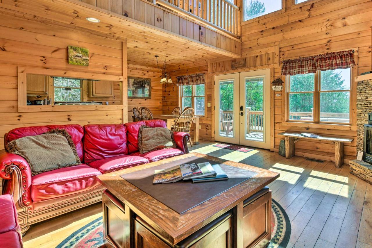 Bryson City Cabin Rental With Views And Hot Tub Exterior photo