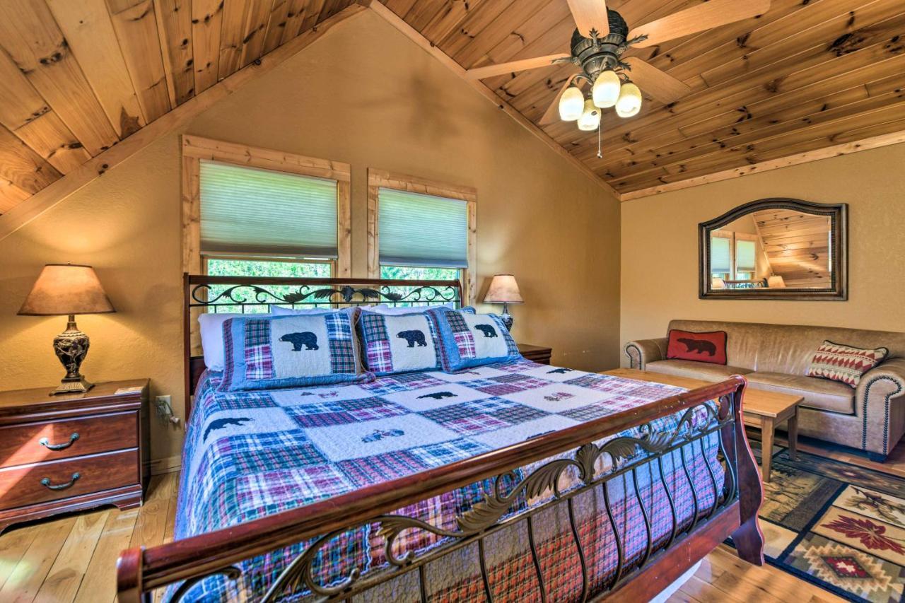 Bryson City Cabin Rental With Views And Hot Tub Exterior photo
