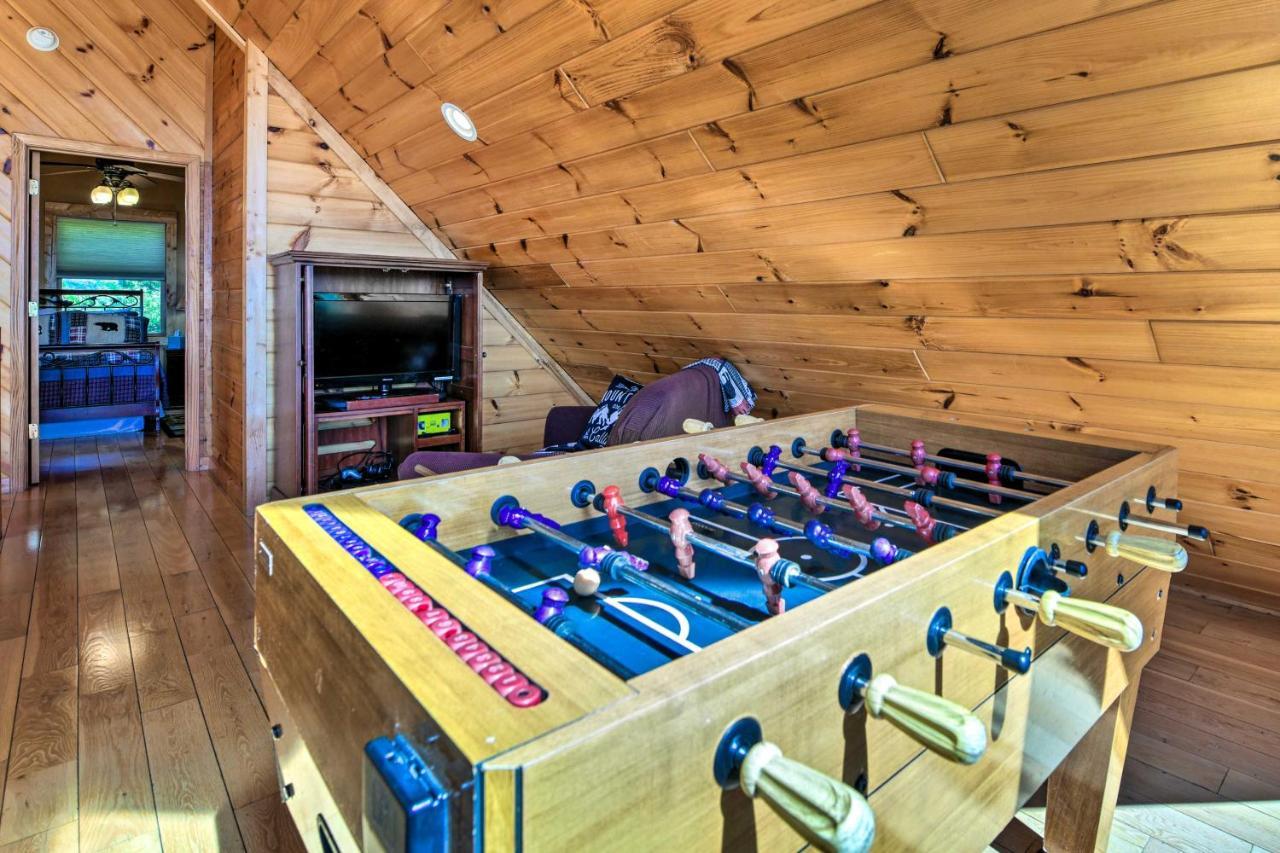 Bryson City Cabin Rental With Views And Hot Tub Exterior photo